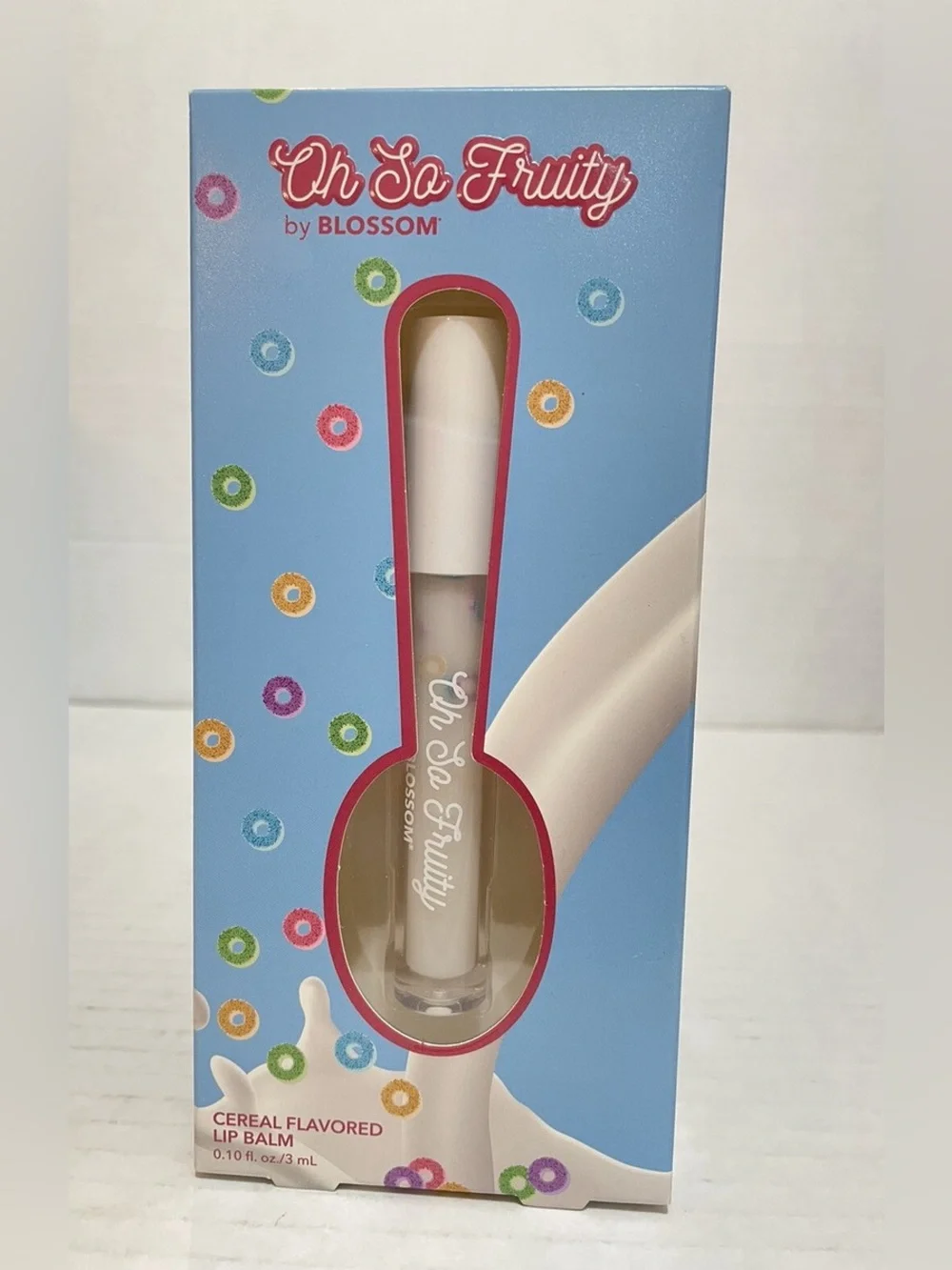 Clear Cereal-Flavored Lip Balm
